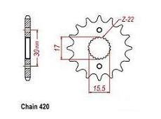 PIGNON ACIER 10332CZ
