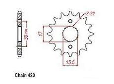 PIGNON ACIER 10332CZ