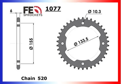 COURONNE ACIER 4212.1077