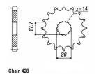 PIGNON ACIER 12082CZ