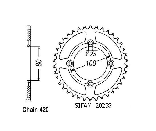 COURONNE ACIER 20238CZ