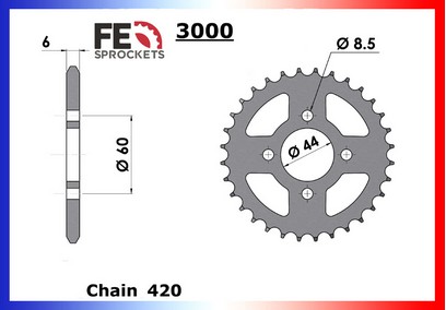 COURONNE ACIER 0401.3000