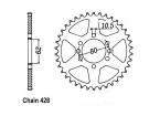 COURONNE ACIER 20622CZ