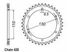 COURONNE ACIER 24372CZ