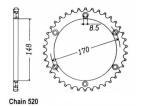 COURONNE ACIER 25047CZ