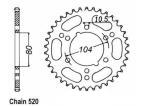 COURONNE ACIER 25050CZ