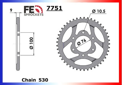 COURONNE ACIER 9222.7751