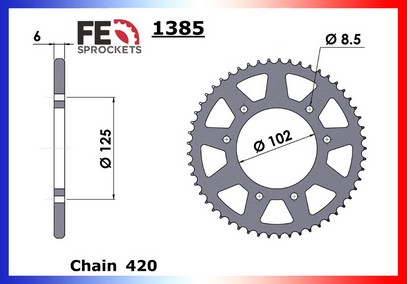 COURONNE ACIER 3988.1385