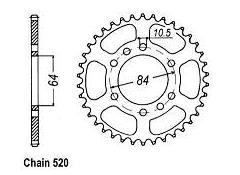 COURONNE ACIER 25224CZ