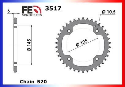 COURONNE ACIER 7905.3517