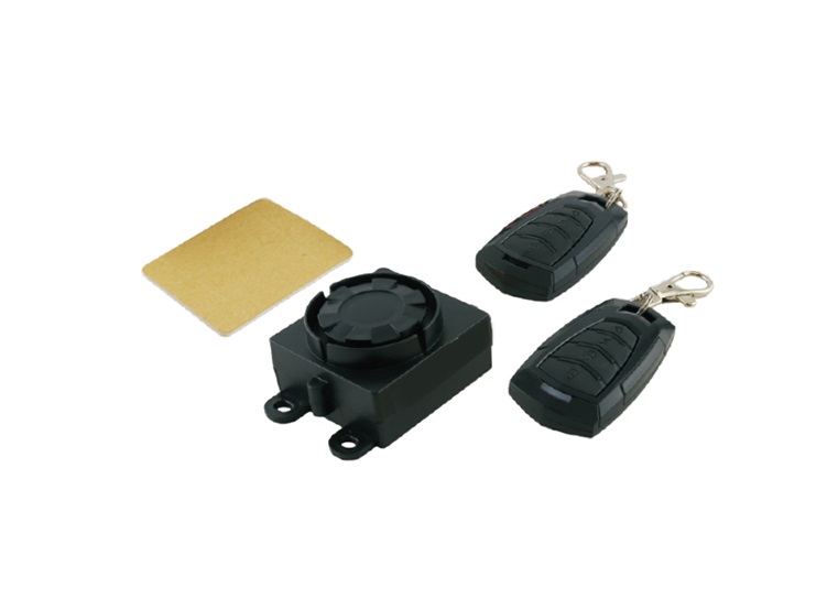 ALARME SONORE MYRA 125DB AVEC DEUX TELECOMMANDES POUR LES DEUX ROUES