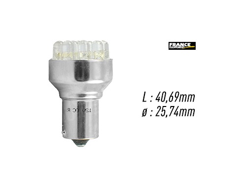 AMPOULE GRAISSEUR LED ROUGE 12V 1.2W AM.LB034R