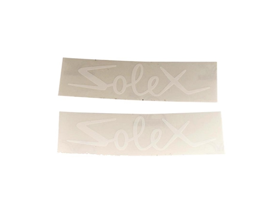 AUTOCOLLANT BLANC 2 PIECES ADAPTABLE CYCLO SOLEX