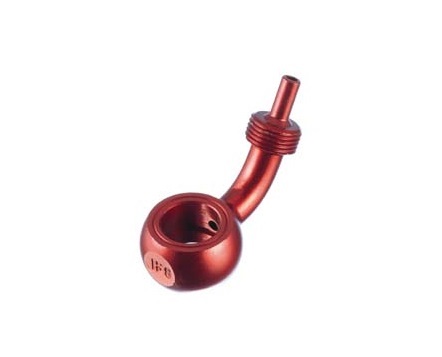 BANJO COUDE 60 ALU ROUGE DIAM 10MM