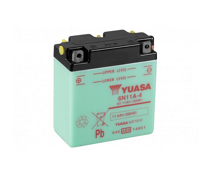 BATTERIE YUASA 6N11A-4