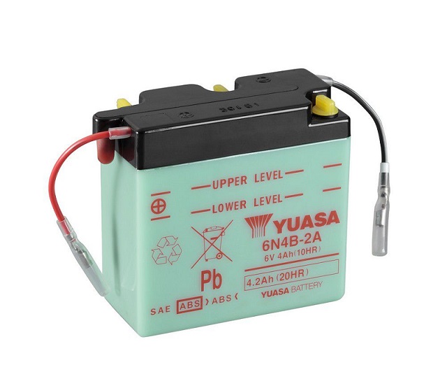 BATTERIE YUASA 6N4B-2A