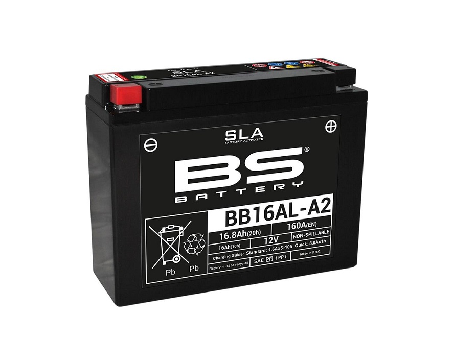 BATTERIE BS BATTERY BB16AL-A2 SLA ACTIVEE USINE
