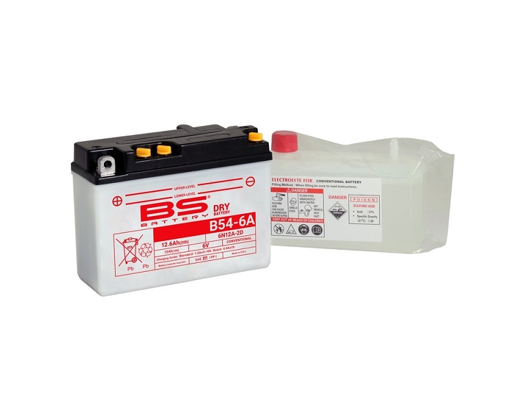 BATTERIE BS BATTERY 6N12A-2D B54-6A