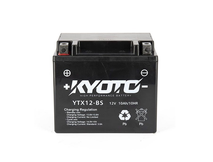 BATTERIE KYOTO YTX12-BS GTX12-BS SLA ACTIVEE USINE