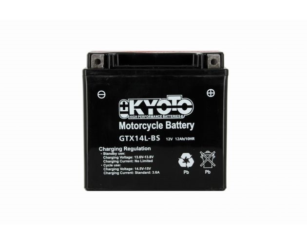 BATTERIE KYOTO YTX14L-BS GTX14L-BS