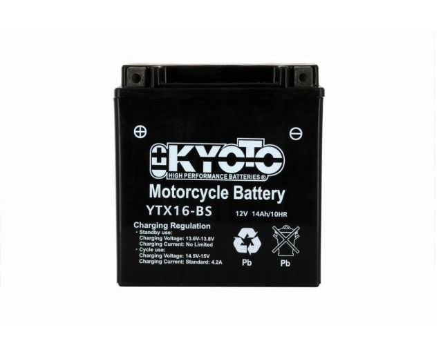 BATTERIE KYOTO YTX16-BS GTX16-BS