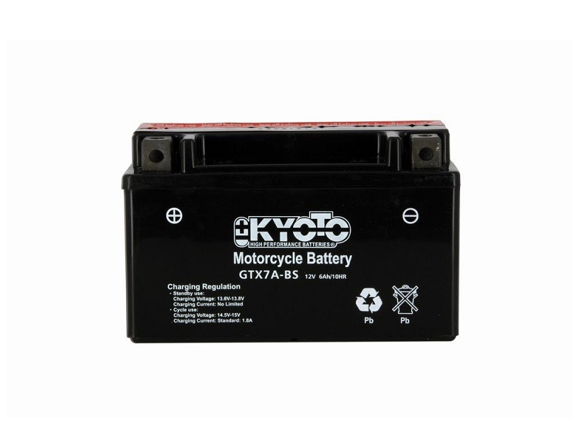 BATTERIE KYOTO YTX7A-BS GTX7A-BS PRETE A LEMPLOI