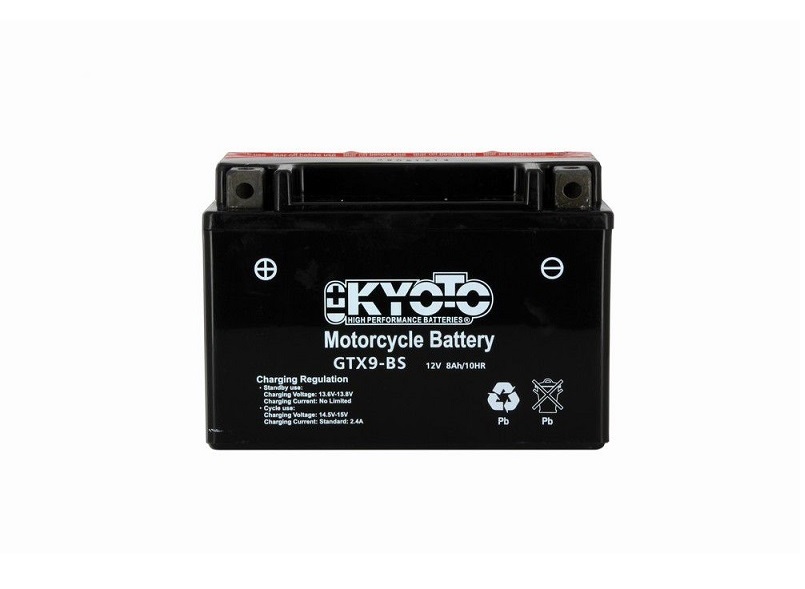 BATTERIE KYOTO YTX9-BS GTX9-BS PRETE A LEMPLOI