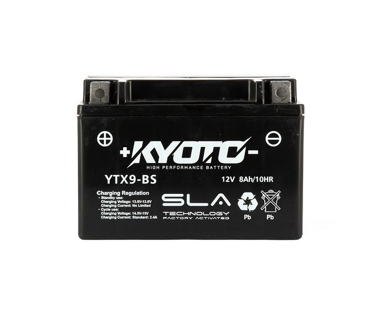 BATTERIE KYOTO YTX9-BS GTX9-BS SLA ACTIVEE USINE