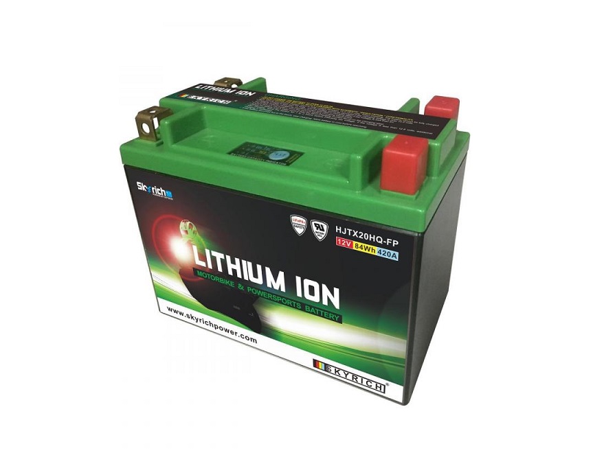 BATTERIE SKYRICH LITHIUM ION LTX20L-BS / HJTX20HQ-FP (YTX20L-BS-YTX24HL-BS)