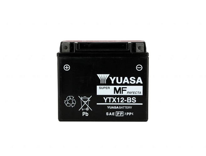 BATTERIE YUASA YTX12-BS