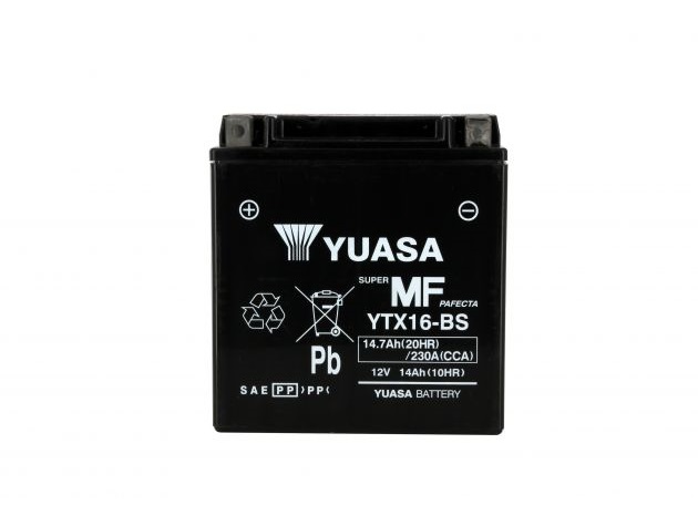 BATTERIE YUASA YTX16-BS