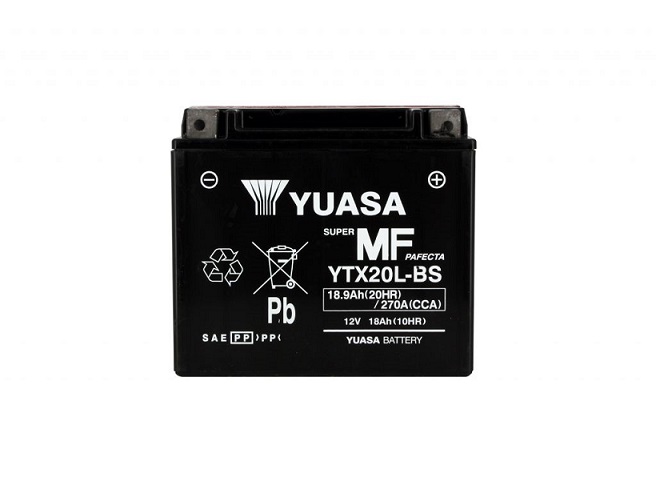 BATTERIE YUASA YTX20L-BS