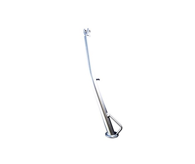 BEQUILLE LATERALE GRISE OEM DERBI 50 SENDA - GILERA 50 SMT/RCR/GSM/GP - APRILIA 50 SX/RX/RS4