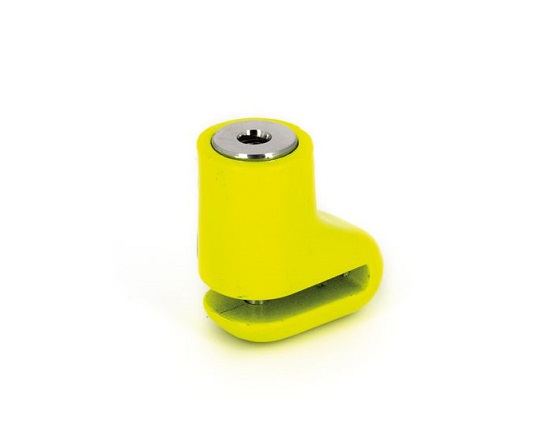 ANTIVOL BLOC DISQUE STAR LOCKS 5.5MM JAUNE AVEC SAC