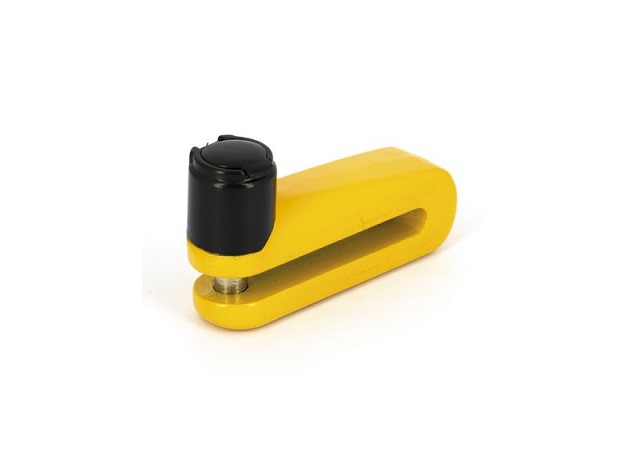 ANTIVOL BLOC DISQUE STAR LOCKS 10MM JAUNE AVEC HOUSSE