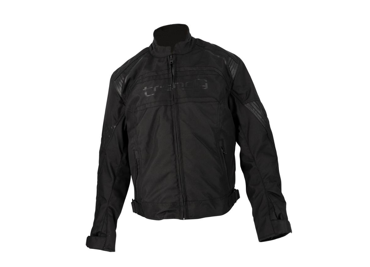 BLOUSON TRENDY HIEMS NOIR AVEC PROTECTIONS HOMOLOGUEES