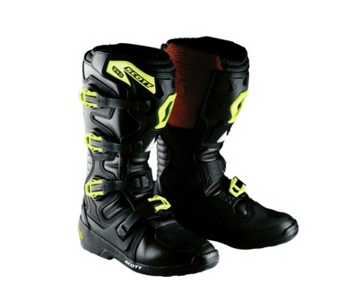 BOTTES CROSS SCOTT 350 MX BOOT NOIR/VERT