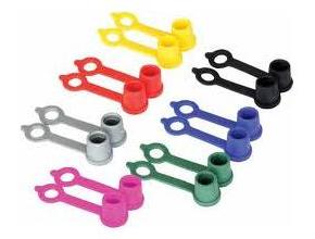 BOUCHON / CAPUCHON DE VALVE NOIR / GRIS / VERT / BLEU / ROUGE / ROSE / ORANGE / JAUNE / BLANC