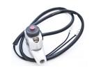 BOUTON DE MASSE ADAPTABLE LUXE GRIS ANODISE AVEC SUPPORT RETROVISEUR