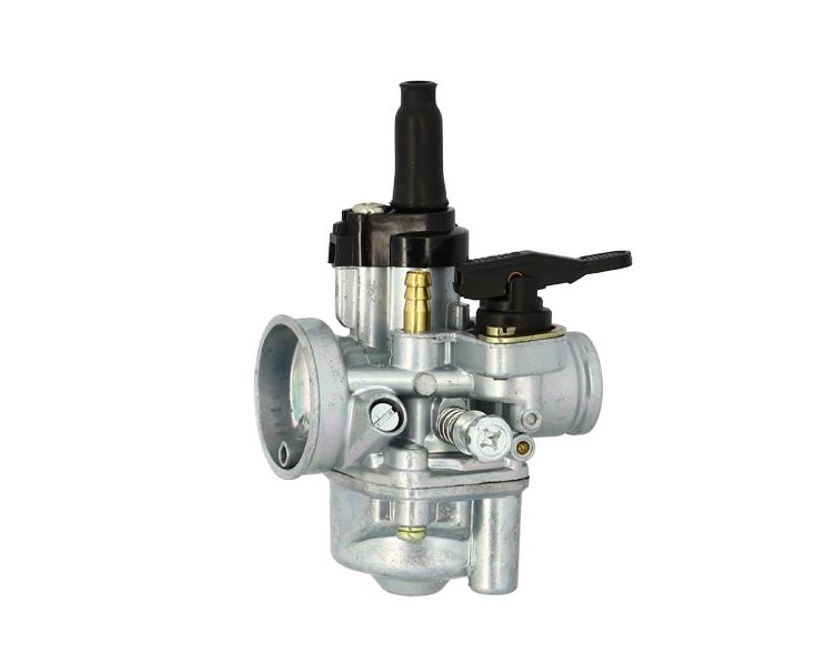 CARBURATEUR TYPE PHVA 17.5 MOTO DERBI 50 SENDA (DEPRESSION / GRAISSAGE / STARTER TIRETTE)
