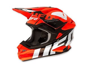 CASQUE CROSS UFO INTERCEPTOR II RED DEVIL ROUGE