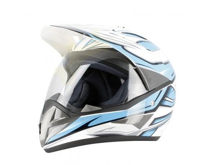 CASQUE ENDURO S-LINE S650 GRAPHIQUE BLEU BRILLANT