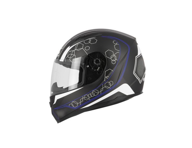 CASQUE INTEGRAL S-LINE S448 APEX GRAPHIC NOIR MAT/BLEU