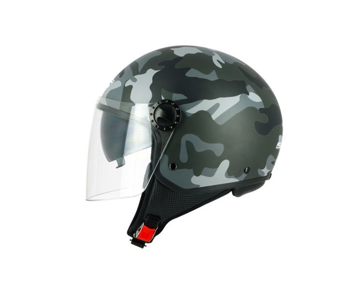 CASQUE JET S-LINE S706 R-FULLY DOUBLE VISIERE ICE CAMO