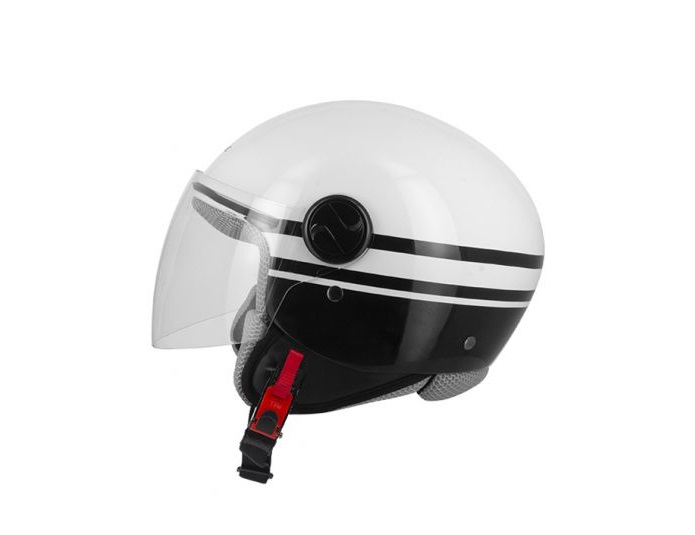 CASQUE JET S-LINE S740 WIND BLANC NOIR