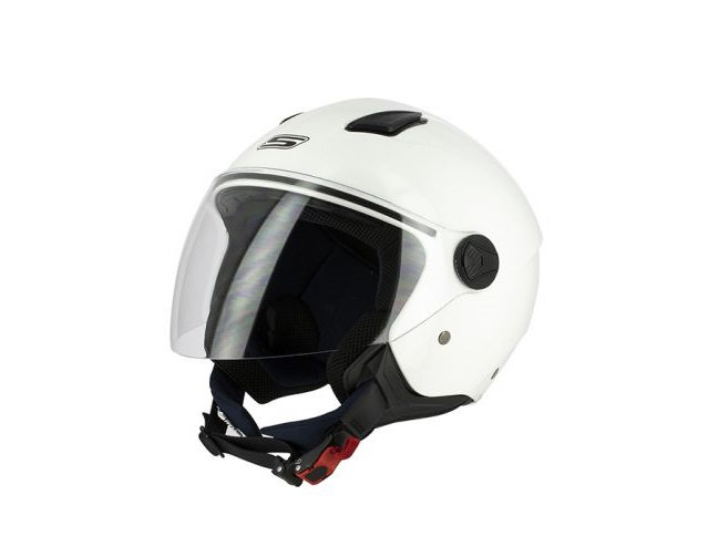 CASQUE JET S-LINE S779 LEOV BLANC BRILLANT