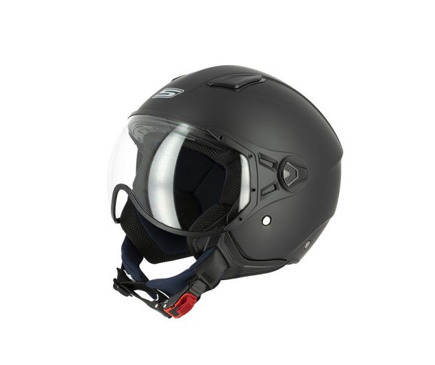 CASQUE JET S-LINE S779 LEOV NOIR MAT