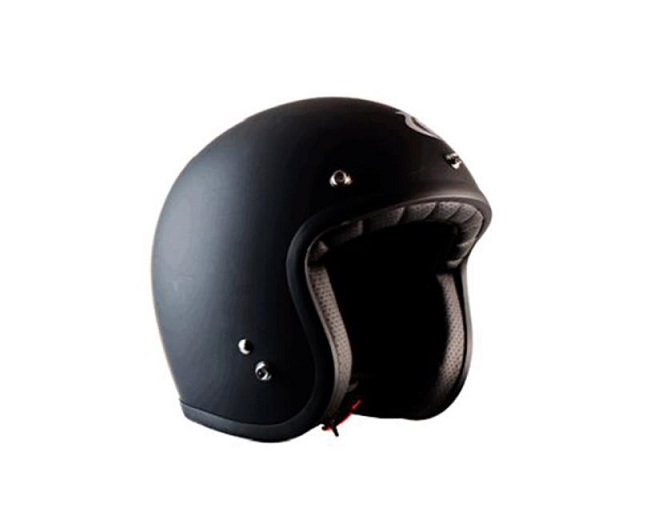 CASQUE JET TRENDY 19 T-102 NOIR MAT 