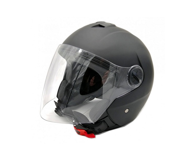 CASQUE JET VITO HELMETS PALERMO NOIR MAT