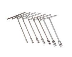 CLE T8 / T10 / T11 / T12 / T13 / T14 / T17 / T19 DOUILLE LONGUE 6 PANS